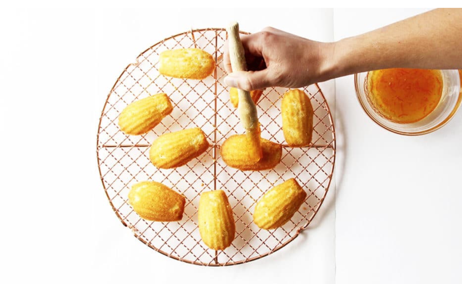 Miss Jones Baking Co|Marmalade Madeleines Recipe