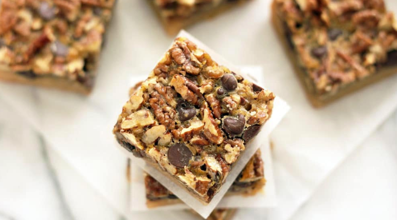 Miss Jones Baking Co|Chocolate Pecan Pie Butter Bars Recipe