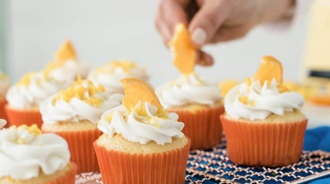 Miss Jones Baking Co|Mimosa Cupcakes Recipe