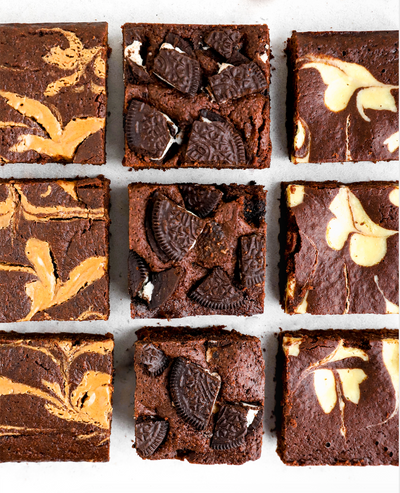 Keto Brownies Three Ways