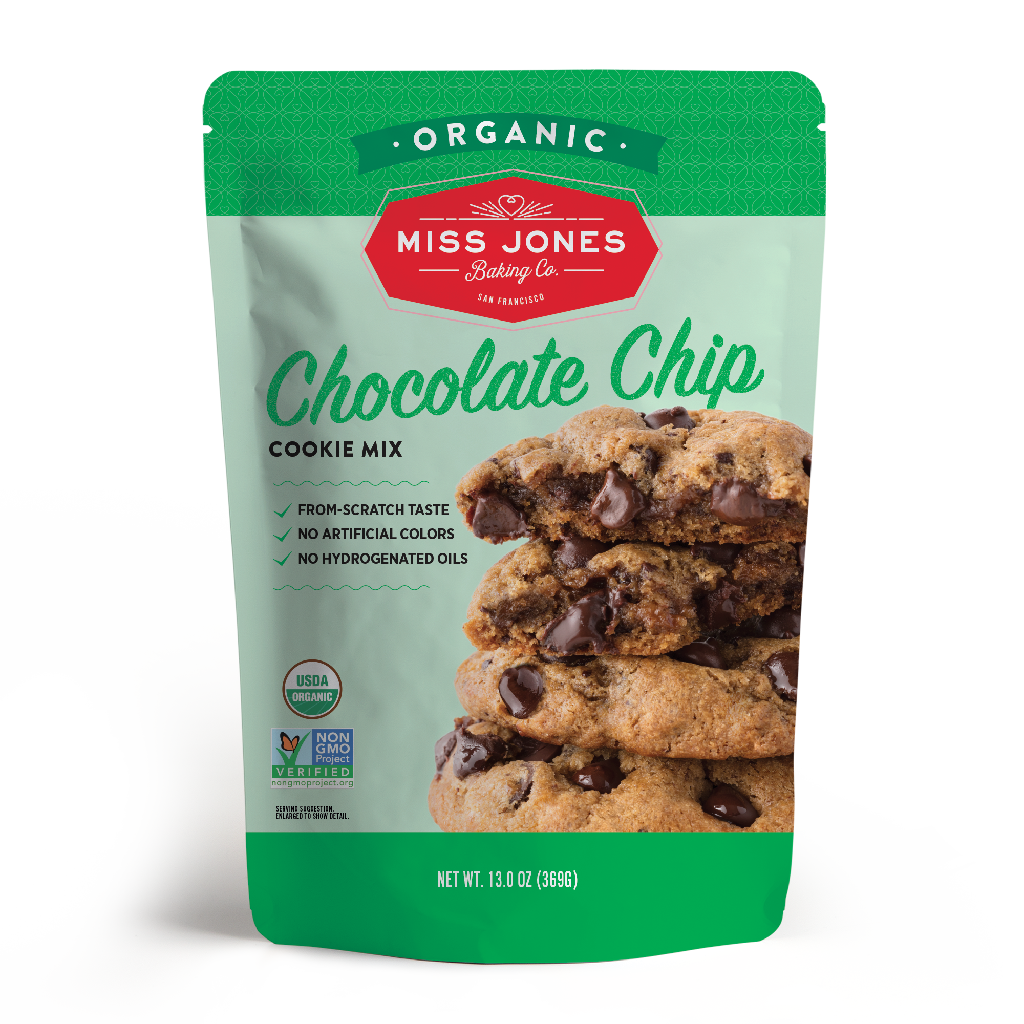 Organic Chocolate Chip Cookie Mix - Miss Jones Baking Co Organic Chocolate Chip Cookie Mix - Miss Jones Baking Co