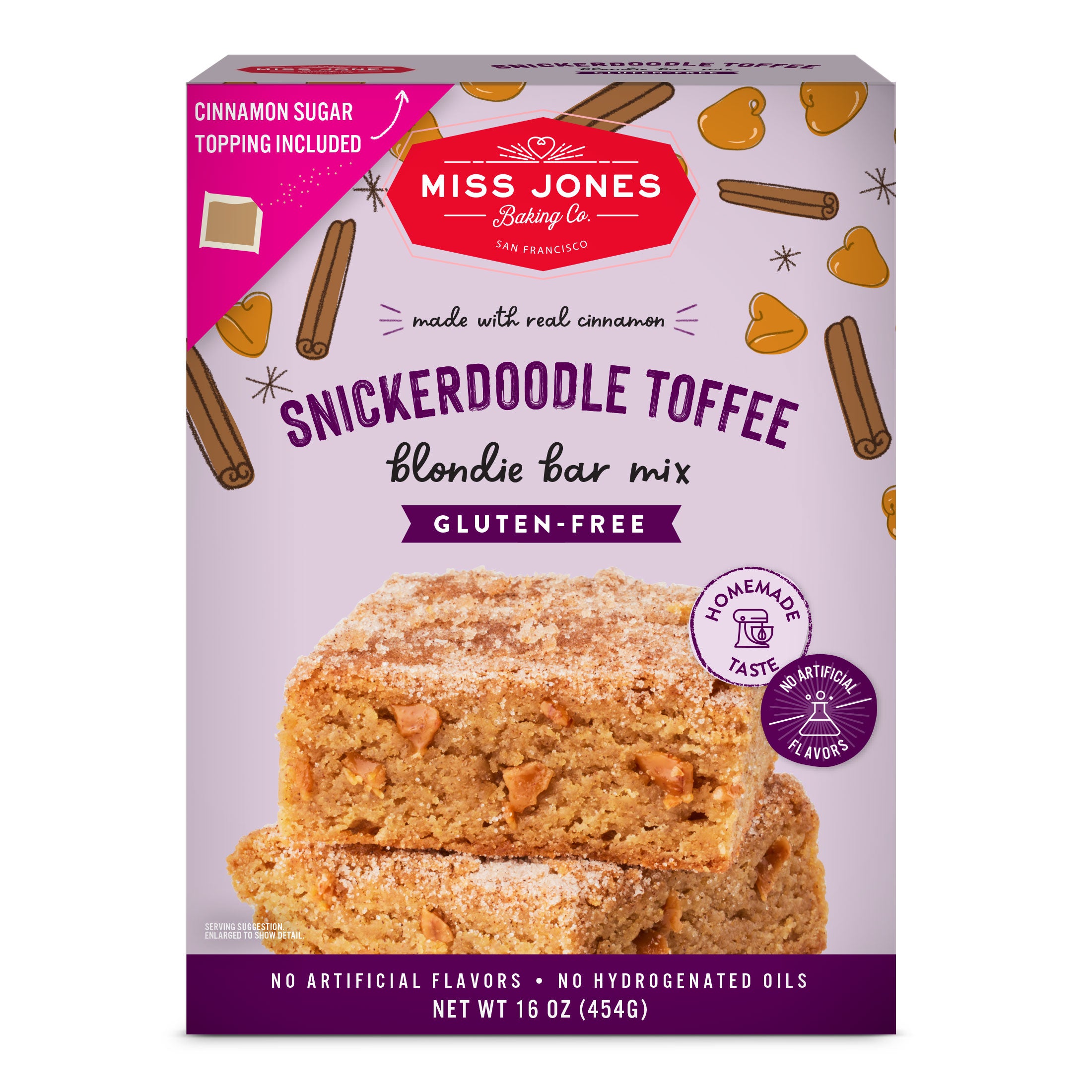 Gluten-Free Snickerdoodle Toffee Blondie Bar Kit – Miss Jones