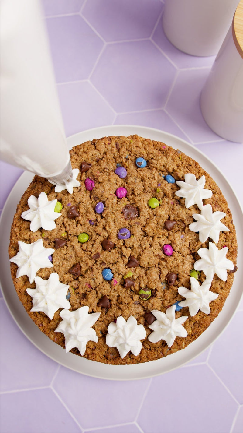 GF Monster Cookie Cake