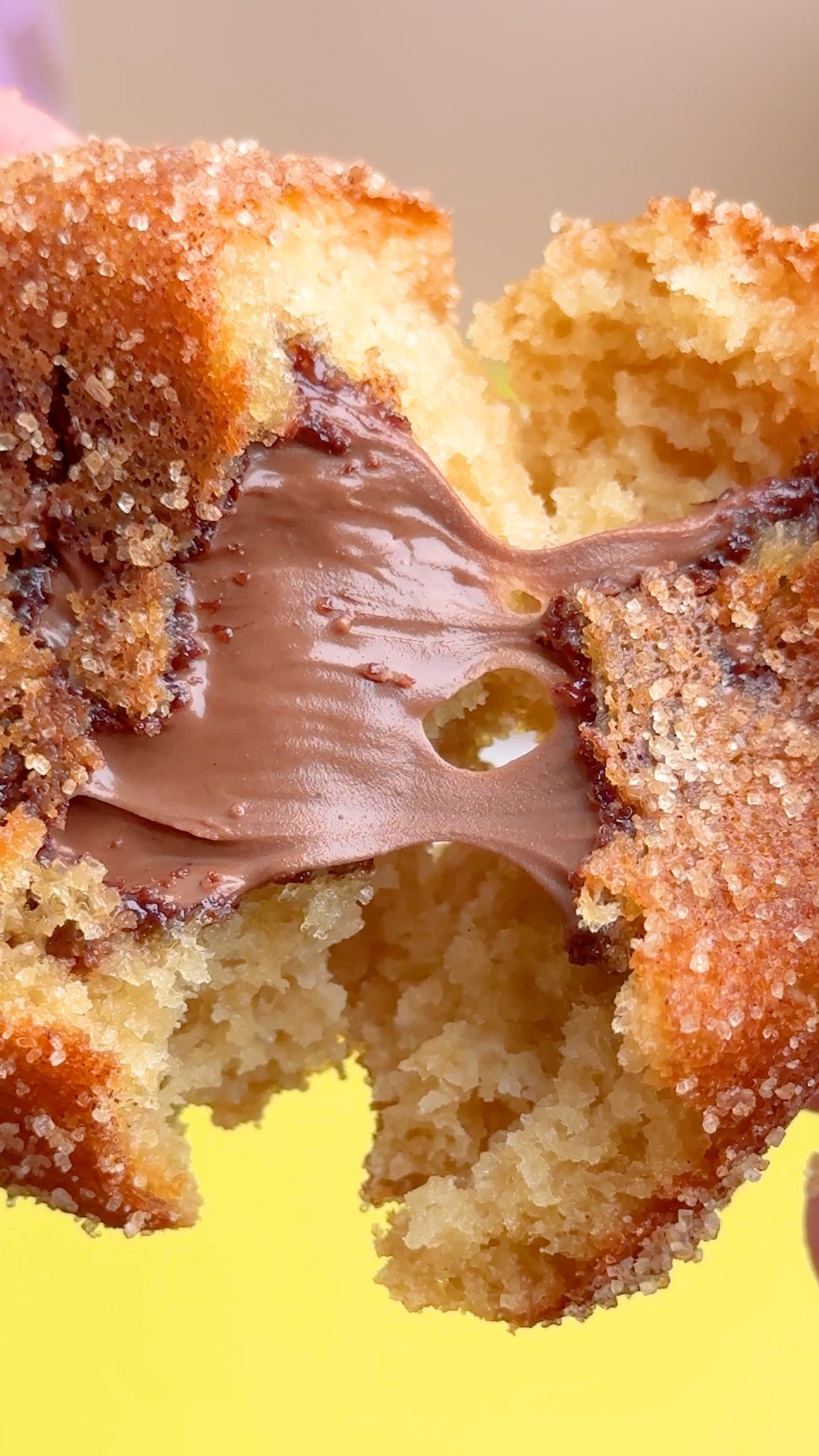 GF Nutella Churro Donut Muffins