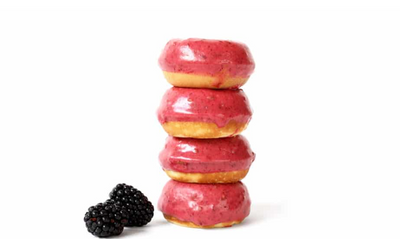 Blackberry Buttermilk Donuts
