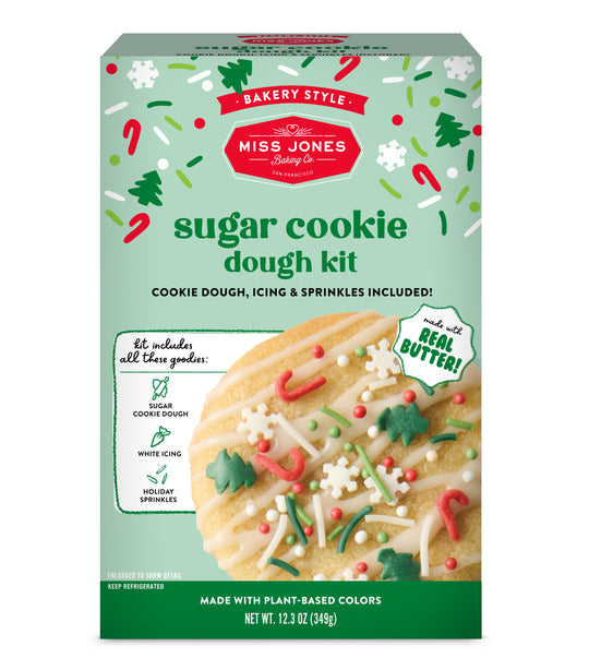 Bakery Style Holiday Sugar Cookie Dough Kit