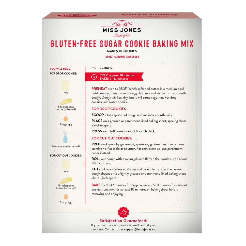 Gluten-Free Sugar Cookie Mix