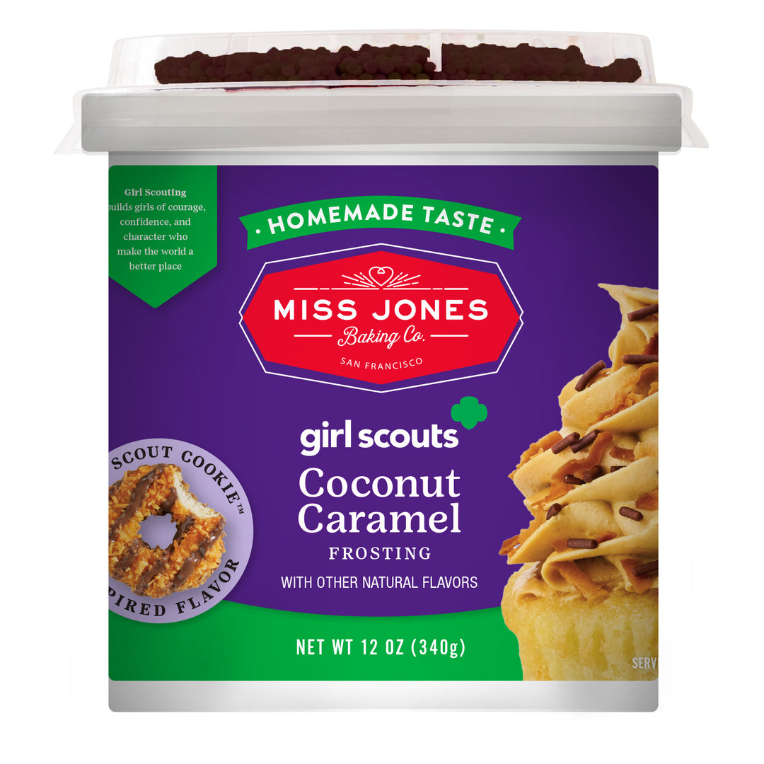 Girl Scout Coconut Caramel Frosting