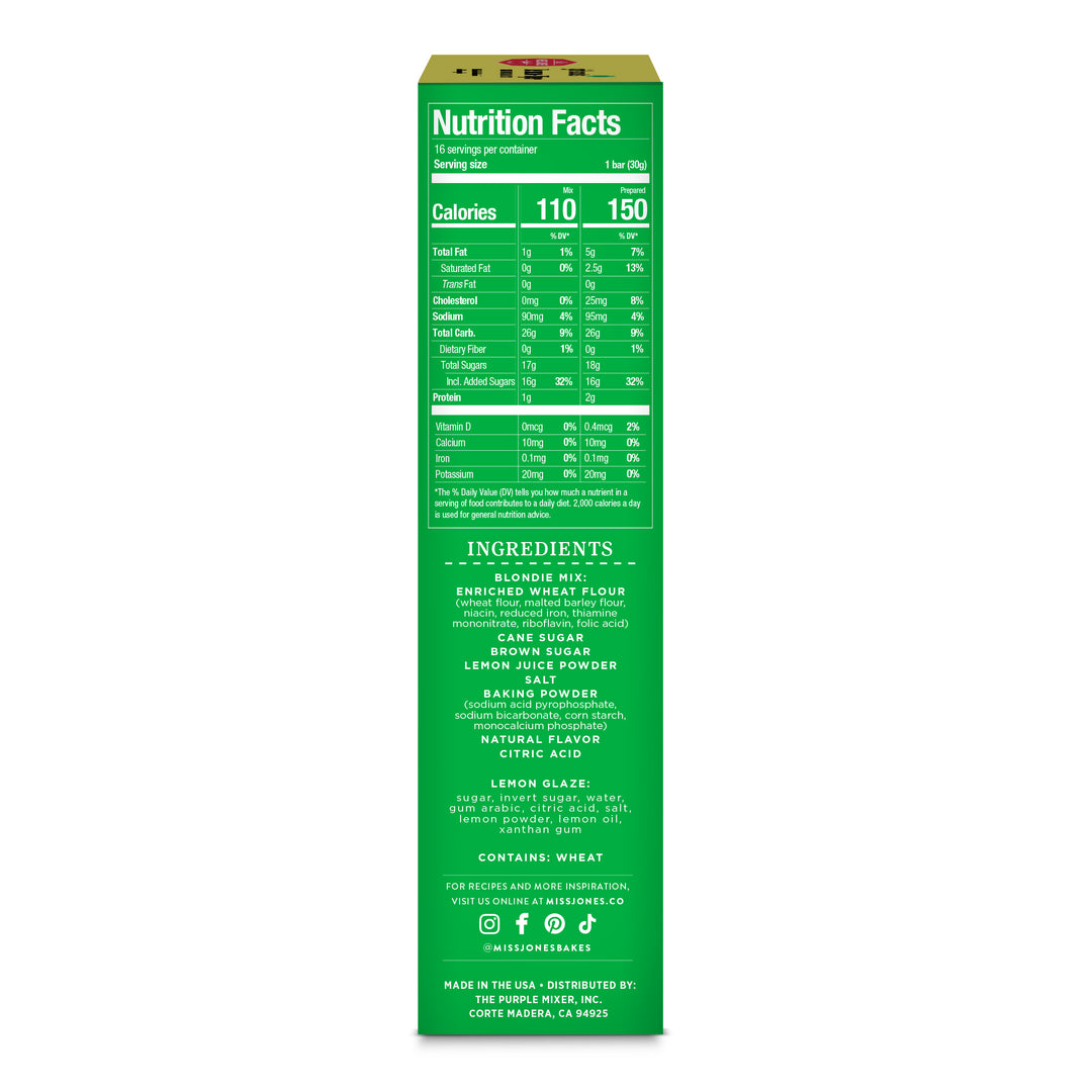 Girl Scout Lemon-Ups™ Blondie Bar Kit