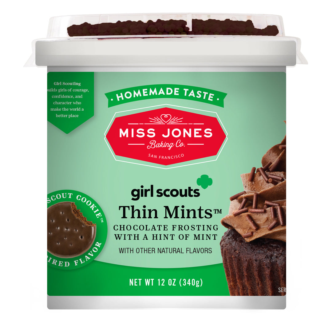 Miss Jones Baking Co Miss Jones Baking Co. Girl Scouts Thin Mints Chocolate Frosting — product image