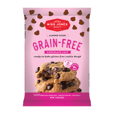 Grain-Free Almond Flour Chocolate Chip Cookie Dough