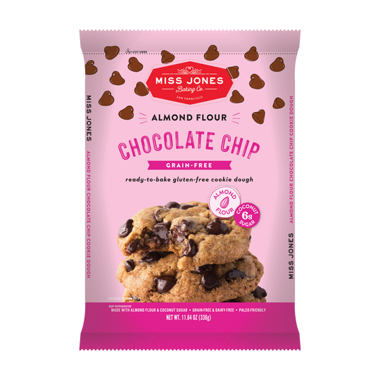 Almond Flour Chocolate Chip Cookie Dough