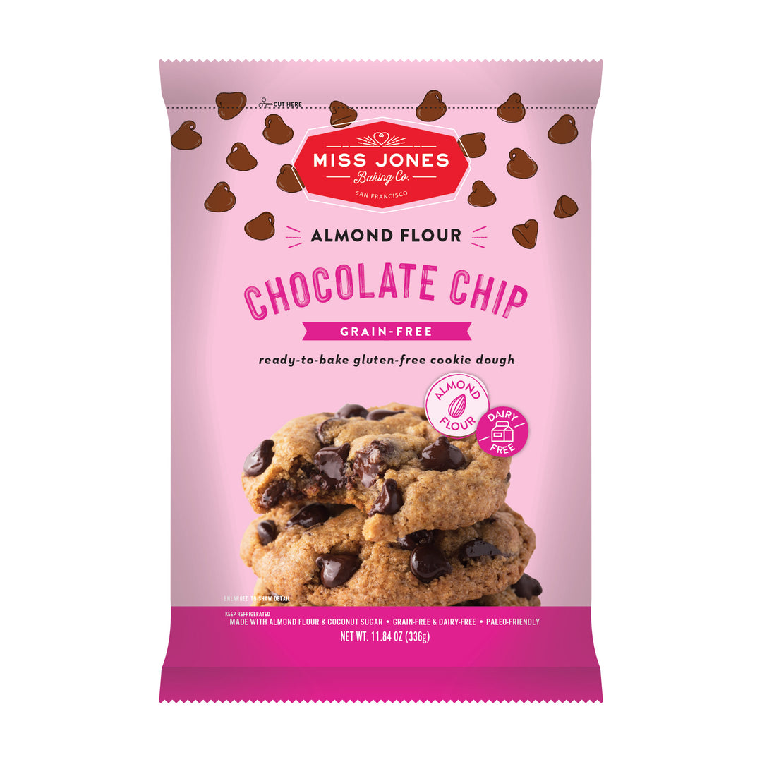 Almond Flour Chocolate Chip Cookie Dough – Miss Jones Baking Co