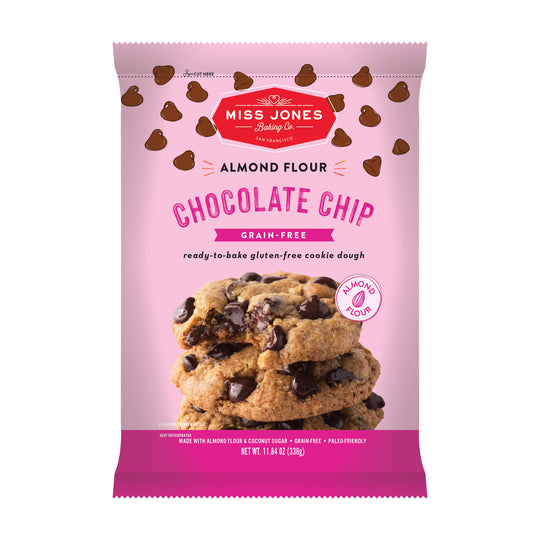 Almond Flour Chocolate Chip Cookie Dough