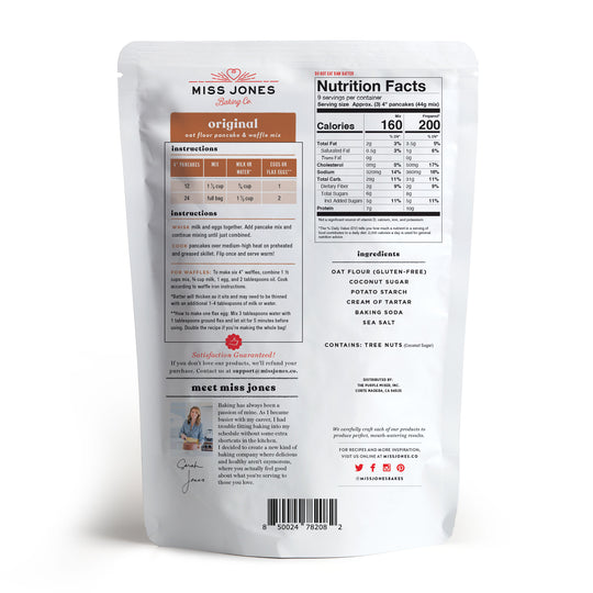 Gluten-Free Original Oat Pancake Mix