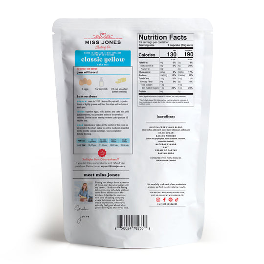 Gluten-Free Yellow Cake Mix