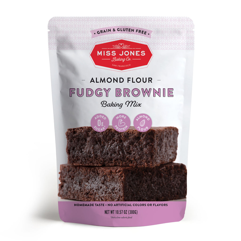 Almond Flour Fudgy Brownie Mix – Miss Jones Baking Co