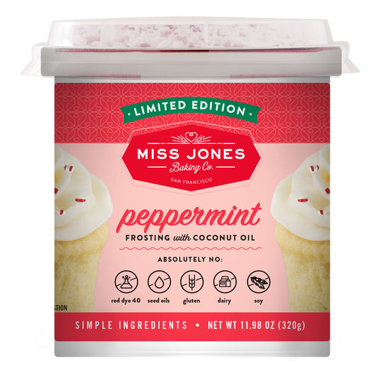 Miss Jones Natural Frosting Peppermint