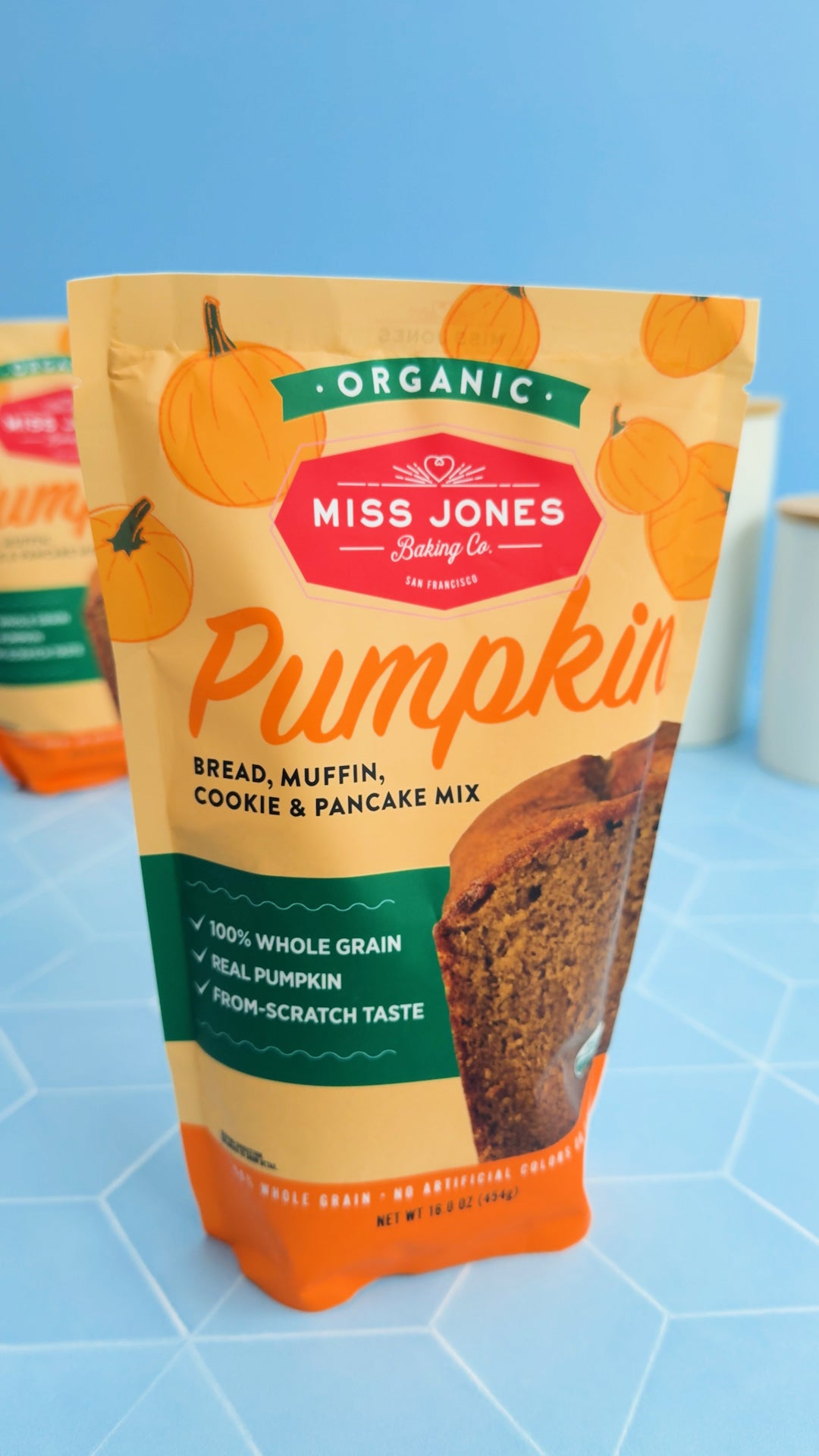 Organic Pumpkin Bread, Muffin, Cookie & Pancake Mix