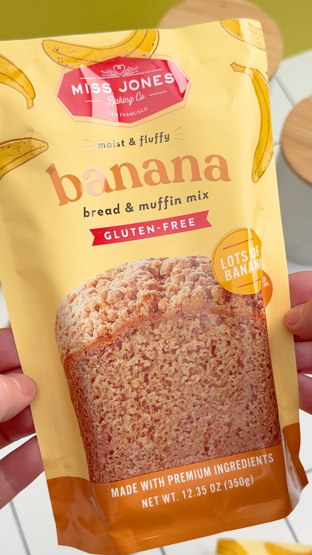 Gluten-Free Banana Bread and Muffin mix