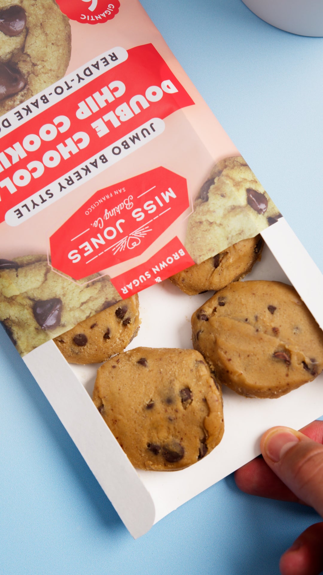 Jumbo Bakery Style Double Chocolate Chip Cookie Dough