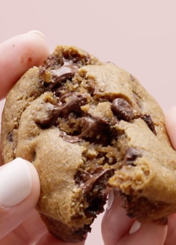 Almond Flour Chocolate Chip Cookie Dough