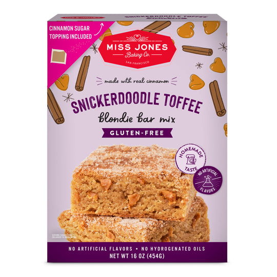 Gluten-Free Snickerdoodle Toffee Blondie Bar Kit
