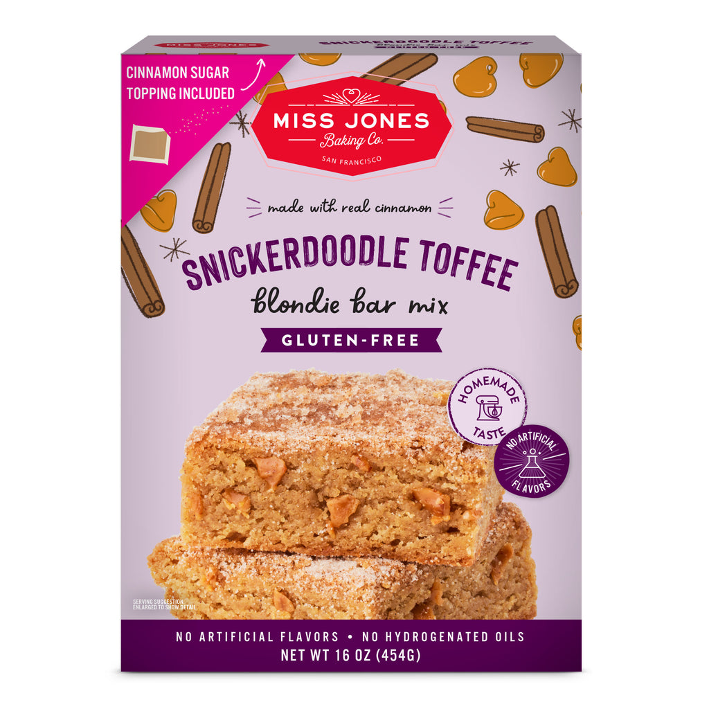 Gluten-Free Snickerdoodle Toffee Blondie Bar Kit – Miss Jones