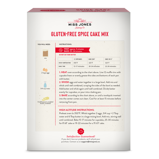 Gluten Free Spice Cake Mix