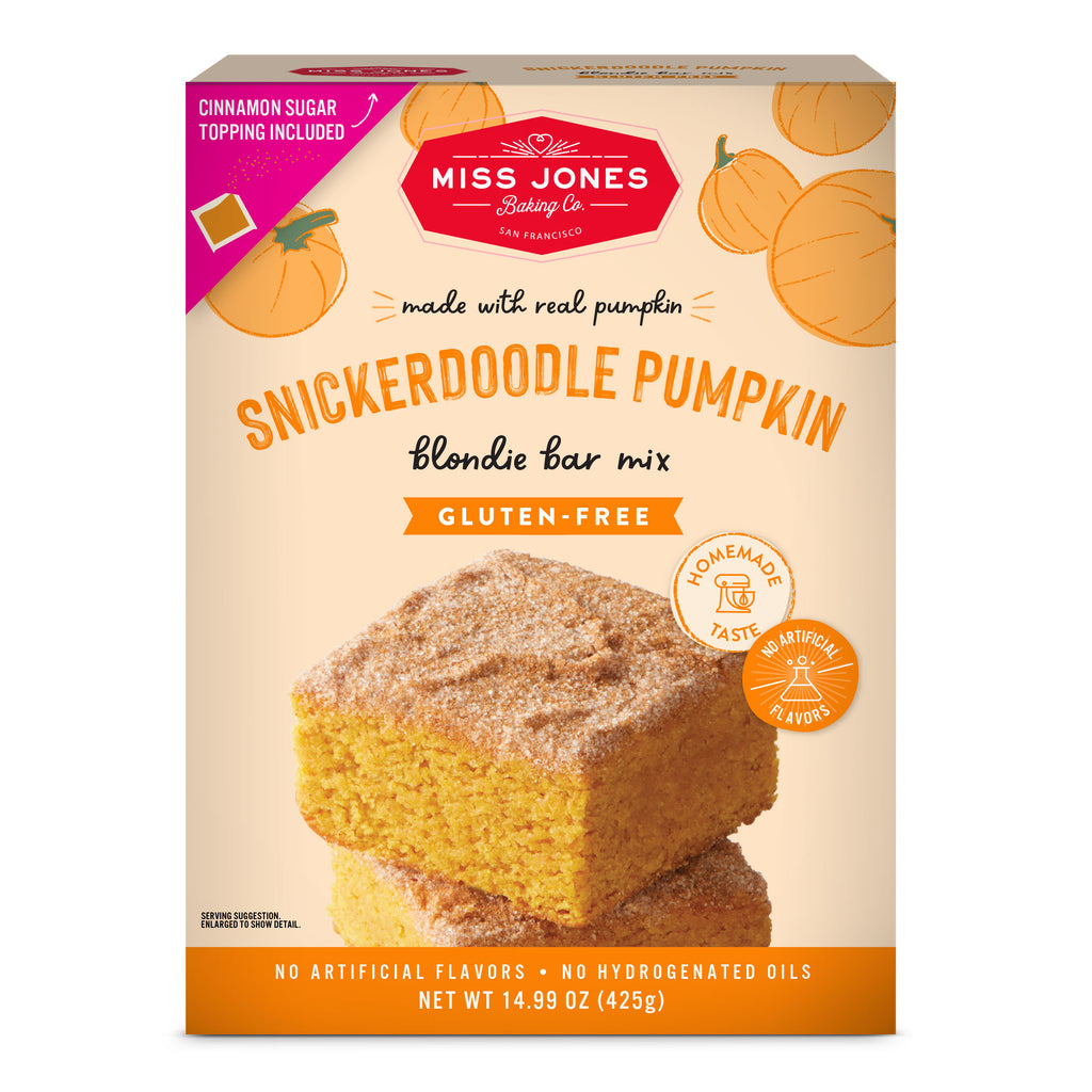 Gluten Free Snickerdoodle Pumpkin Blondie Bars – Miss Jones Baking Co
