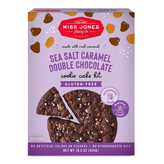 Gluten Free Sea Salt Carmel Double Chocolate Chip Cookie Kit
