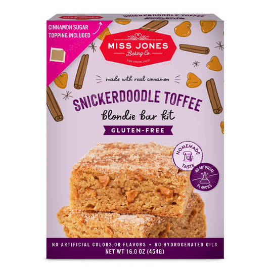 Gluten-Free Snickerdoodle Toffee Blondie Bar Kit