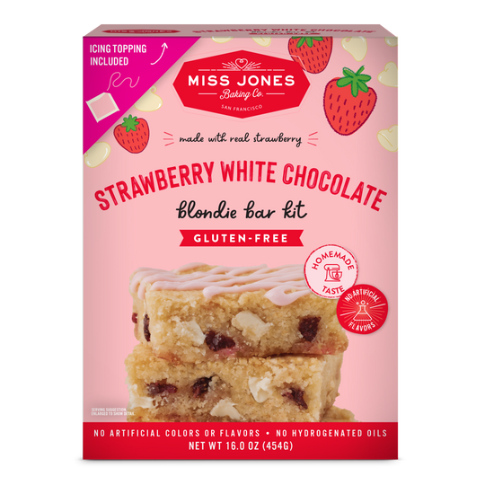 Gluten Free Strawberry White Chocolate Bar Kit