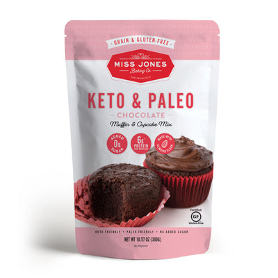 Keto & Paleo Chocolate Muffin and Cupcake Mix