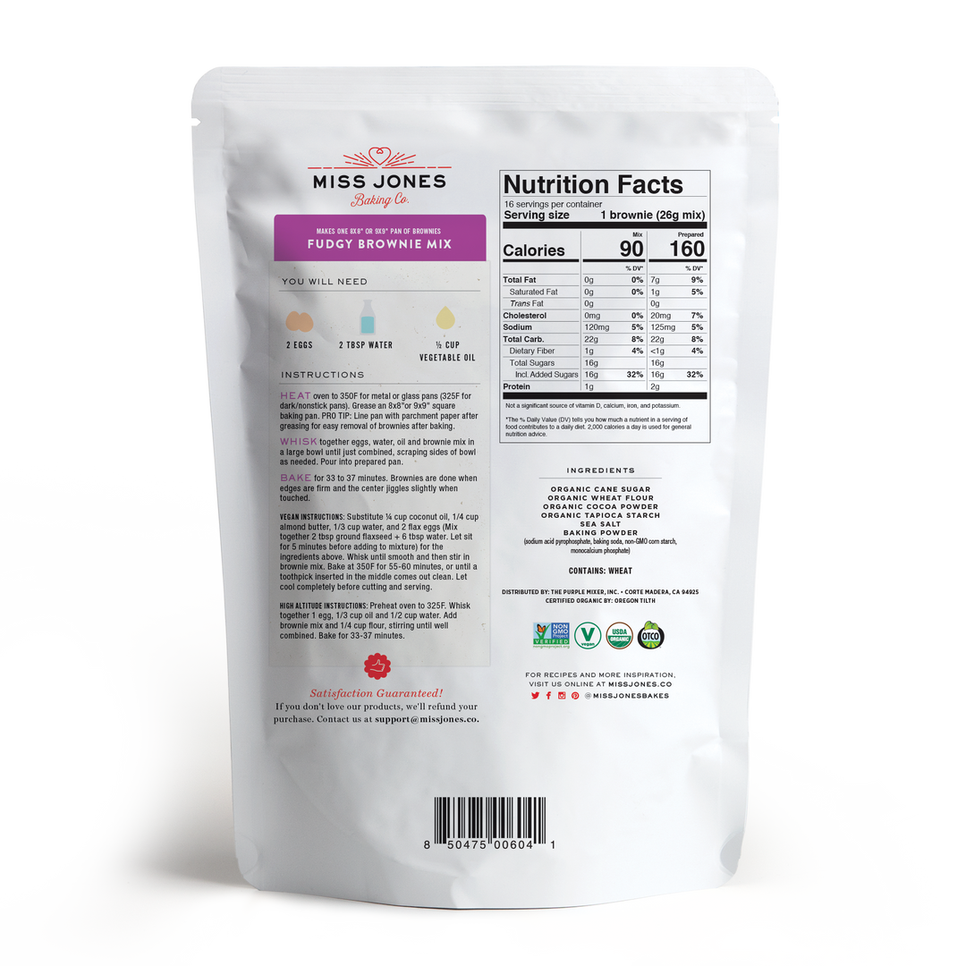 Organic Brownie Mix