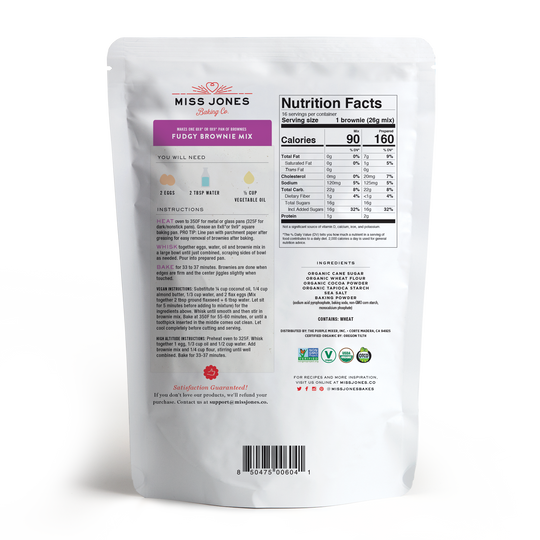 Organic Brownie Mix