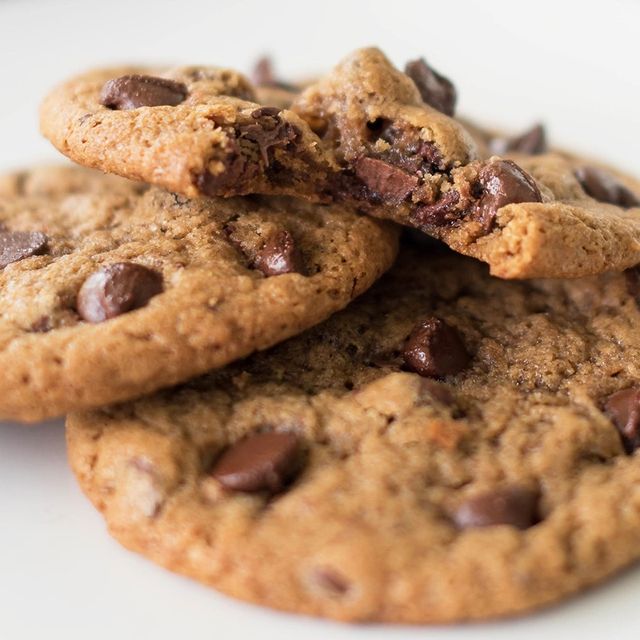 Closeup of Miss Jones Baking Organic Chocolate Cookies