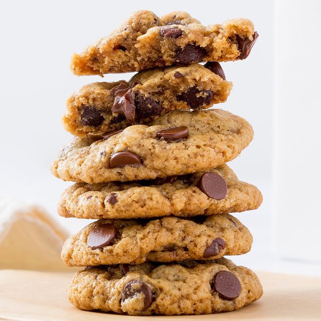 Stack of 6 Miss Jones Baking Organic Chocolate Cookies