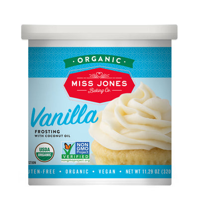 Organic Vanilla Buttercream Frosting
