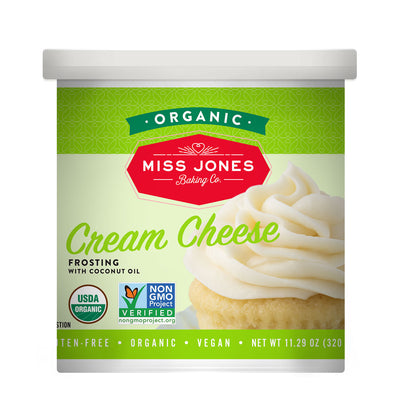 Organic Cream Cheese Buttercream Frosting